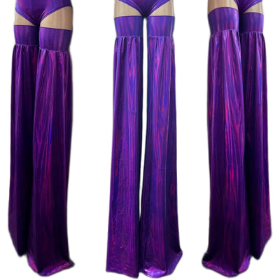 Grape Holographic Stilt Covers