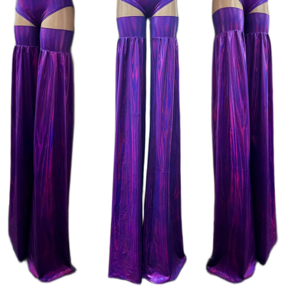 Grape Holographic Stilt Covers