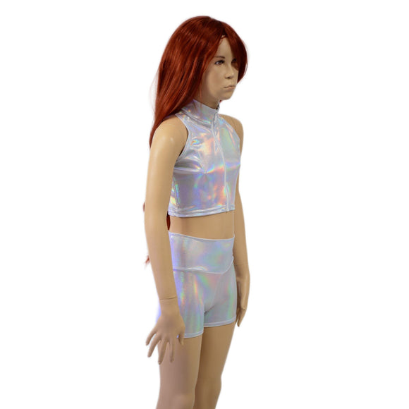 Kids 7 Ready to Ship 2PC Demon Hunter Set in Flashbulb - Coquetry Clothing