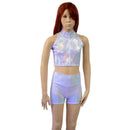 Kids 7 Ready to Ship 2PC Demon Hunter Set in Flashbulb - Coquetry Clothing