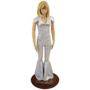 Kids Bell Bottom, Backless, Showtime Collar Catsuit - Coquetry Clothing