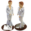 Kids Elvis Catsuit with Plunging Showtime Collar and Bell Bottoms - Coquetry Clothing