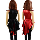 Kids Reversible Tuxedo Tail Cropped Pirate Jacket - Coquetry Clothing