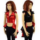 Kids Reversible Tuxedo Tail Cropped Pirate Jacket - Coquetry Clothing