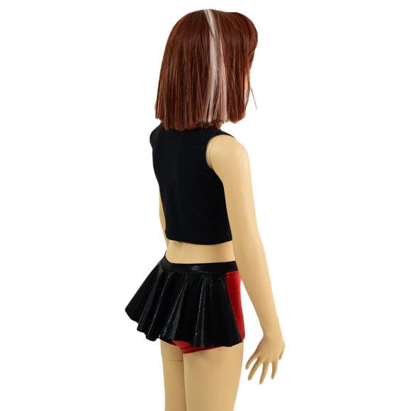 Kids Ruffle Rump Brief Cut Shorts (Top Sold Separately) - Coquetry Clothing