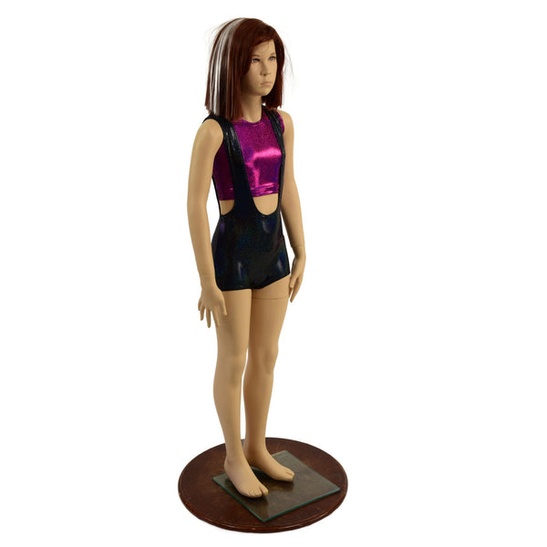 Kids Suspender Romper - 6