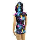 Kids UV Glow Galaxy Hoodie Romper - Coquetry Clothing