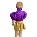 Kids Victoria Puffed Sleeve Crop Top and Ruffle Rump Shorts Set - Coquetry Clothing