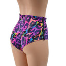 Lace Up Front Siren Shorts with Double Separating Hip Zippers - Coquetry Clothing