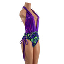 Lace Up Hip Josie Romper - Coquetry Clothing