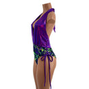 Lace Up Hip Josie Romper - Coquetry Clothing