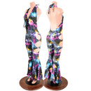Lace Up Josie Style Catsuit with Oring Cutouts - Coquetry Clothing