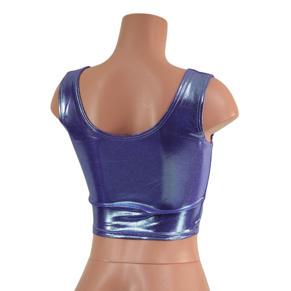 Lavender Ice Crop Tank - Coquetry Clothing