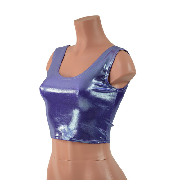 Lavender Ice Crop Tank READY to SHIP - Coquetry Clothing