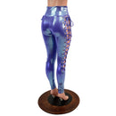 Lavender Ice Laceup Leggings - Coquetry Clothing