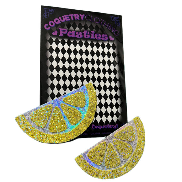 Lemon Wedge Pasties - Coquetry Clothing