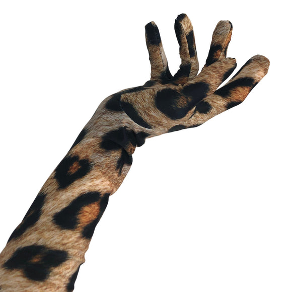 Leopard Print Gloves - Coquetry Clothing