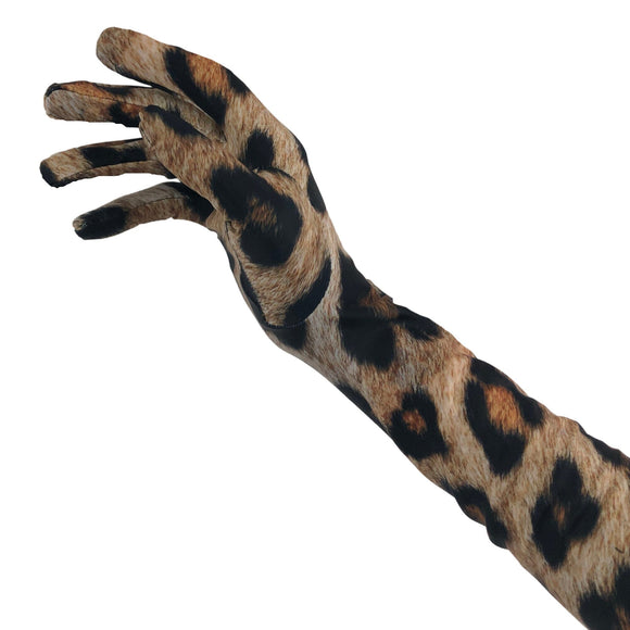 Leopard Print Gloves - Coquetry Clothing