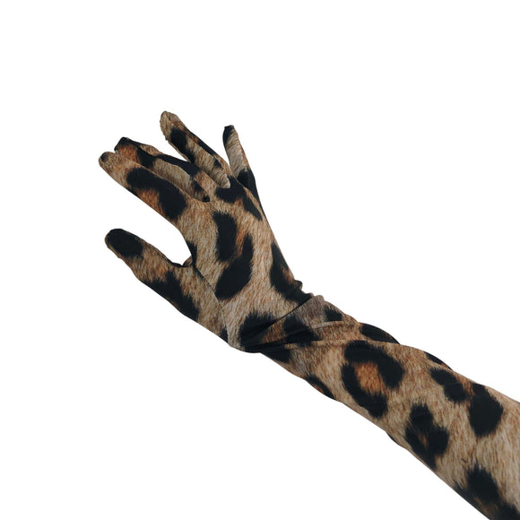 Leopard Print Gloves - Coquetry Clothing