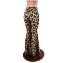 Leopard Print High Waist Solar Flares - Coquetry Clothing