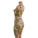 Lets Have a Tikki Skirt, Bike Shorts, or Crop Tank READY to SHIP - Coquetry Clothing