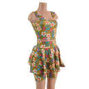 Lets Have a Tikki Skirt, Bike Shorts, or Crop Tank READY to SHIP - Coquetry Clothing