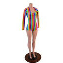 Long Sleeve Rainbow Romper - Coquetry Clothing