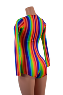 Long Sleeve Rainbow Romper - Coquetry Clothing