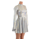 Long Sleeve Skater Dress with Stella Collar - Coquetry Clothing