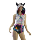 Lost Lands 2PC Dragon Horned Lace Up Set - Coquetry Clothing