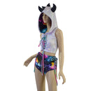 Lost Lands 2PC Dragon Horned Lace Up Set - Coquetry Clothing