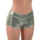 Lowrise Shorts in Platinum Metallic - Coquetry Clothing