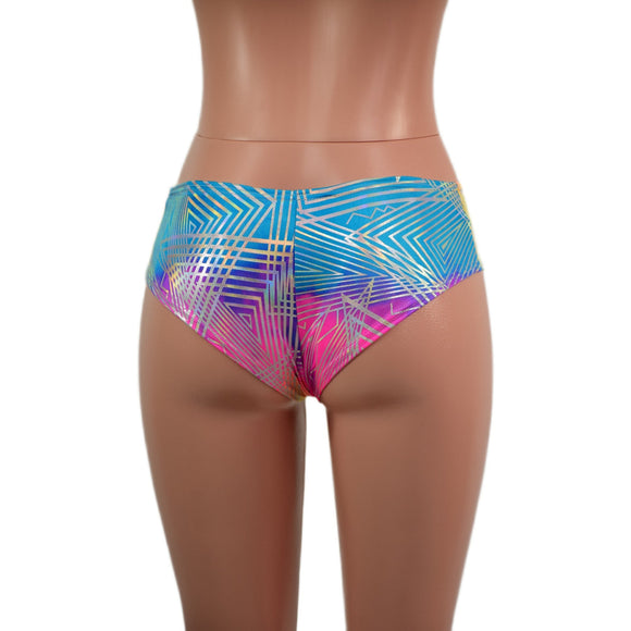 Lowrise Siren Shorts in Spectrum - Coquetry Clothing