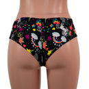 Lowrise Siren Shorts in Unicorns and Rainbows - Coquetry Clothing