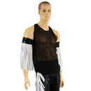 Macho Fringed Wrestling Arm Bands with Slide Ties (Arm Bands Only!) - Coquetry Clothing