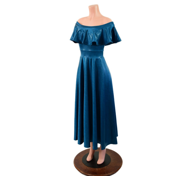 Mary Gown in Nile Blue - Coquetry Clothing