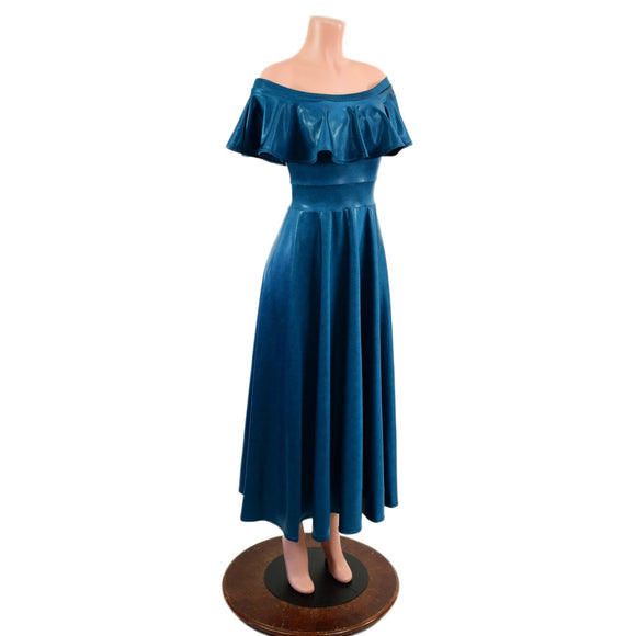 Mary Gown in Nile Blue - Coquetry Clothing
