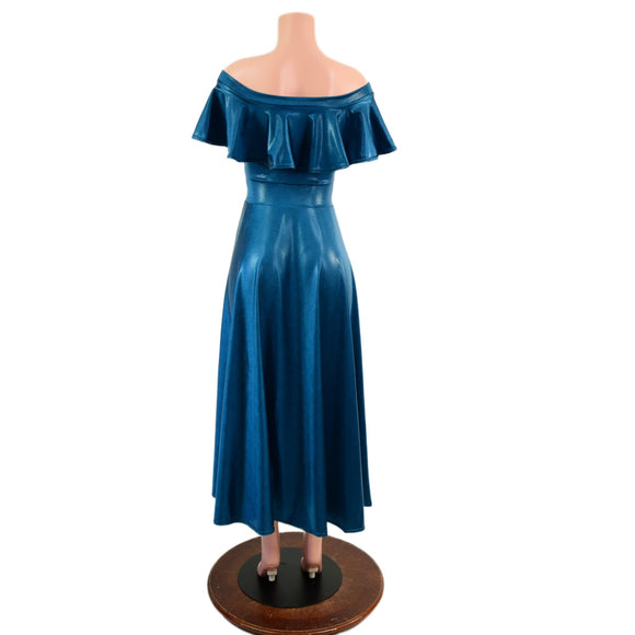 Mary Gown in Nile Blue - Coquetry Clothing