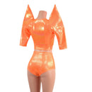 Mega Sharp Shoulder Top and Siren Shorts Set - Coquetry Clothing