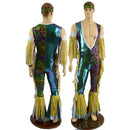 Mens 4PC Fringed Wrestling Set - Coquetry Clothing