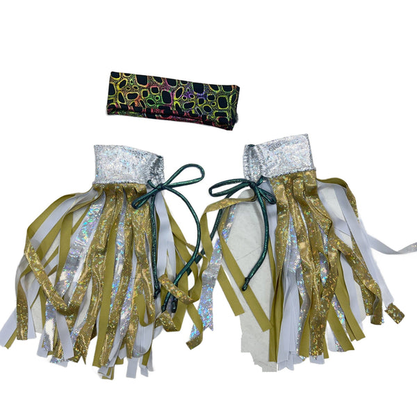 Mens 4PC Fringed Wrestling Set - 5