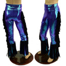 Mens Bootcut Macho Pants with Gladiator Fringe - Coquetry Clothing