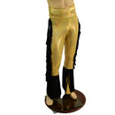Mens Bootcut Macho Pants with Gladiator Fringe - Coquetry Clothing