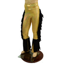 Mens Bootcut Macho Pants with Gladiator Fringe - Coquetry Clothing