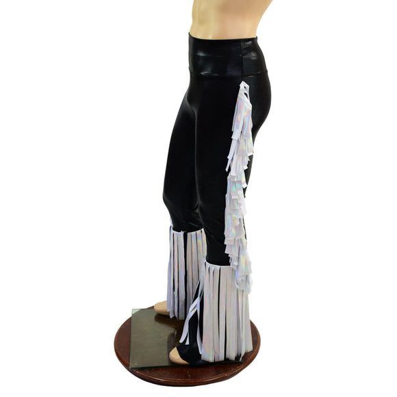 Mens Bootcut Macho Pants with Gladiator Fringe - Coquetry Clothing