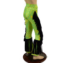 Mens Bootcut Macho Pants with Gladiator Fringe - Coquetry Clothing