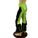 Mens Bootcut Macho Pants with Gladiator Fringe - Coquetry Clothing