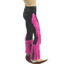 Mens Bootcut Macho Pants with Gladiator Fringe - Coquetry Clothing