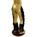 Mens Bootcut Macho Pants with Gladiator Fringe - Coquetry Clothing