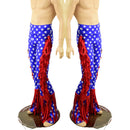 Mens Bootcut Macho Pants with Gladiator Fringe - Coquetry Clothing